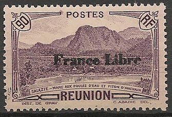 REU202 - Philatélie - Timbres de la Réunion N° Yvert et Tellier 202 neuf - Timbres de colonies françaises