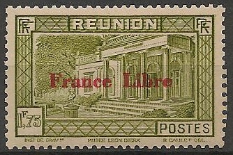REU210 - Philatélie - Timbres de la Réunion N° Yvert et Tellier 210 neuf - Timbres de colonies françaises