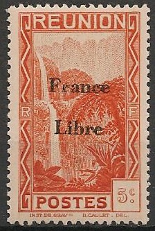 REU222 - Philatélie - Timbres de la Réunion N° Yvert et Tellier 222 neuf - Timbres de colonies françaises