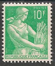 RF1115A - Philatélie - Timbre de France N° Yvert et Tellier 1115A - Timbres de collection