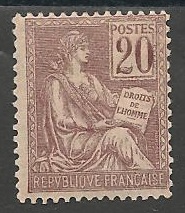 RF113 - Philatélie - Timbre de France n° Yvert et Tellier 113 - Timbres de collection