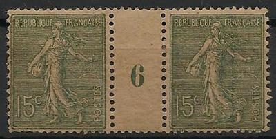 RF130cMILLESIME6 - Philatélie - Timbres de France Millésime 6 N° yvert et tellier 130c - Timbres de collection