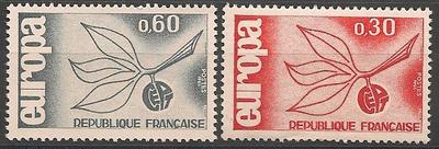 RF1455-1456 - Philatélie - Timbres de France N° Yvert et Tellier 1455 à 1456 - Timbres de collection