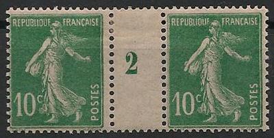 RF159MILLESIME2pontchar - Philatélie - Timbres de France Millésime 2 N° yvert et tellier 159 - Timbres de collection