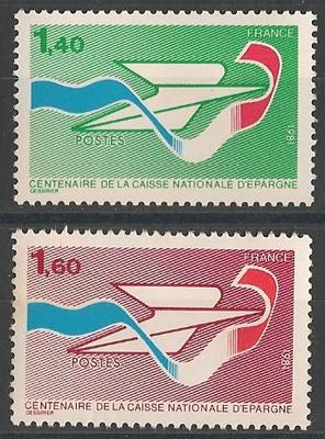 RF2165-2166 - Philatélie - Timbres de France N° Yvert et Tellier 2165 à 2166 - Timbres de collection