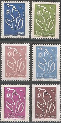 RF4153-4158 - Philatélie - Timbres de France neuf N° Yvert et Tellier 4153 à 4158 - Timbres de collection