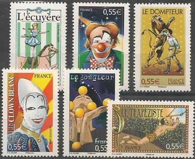 RF4216-4221 - Philatélie - Timbres de France neuf N° Yvert et Tellier 4216 à 4221 - Timbres de collection