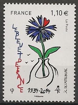 RF4907 - Philatélie - Timbre de France année 2014 N° 4907 du catalogue Yvert et Tellier - Timbres de collection