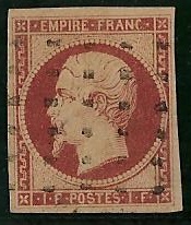 RFCL18obli650- Philatélie - Timbre de france classique N° Yvert et Tellier 18 oblitéré  - Timbres classiques de France