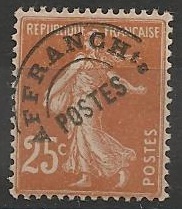 RFP57 - Philatelie - Timbre de France préoblitéré N° Yvert et Tellier 57 - Timbres de collection