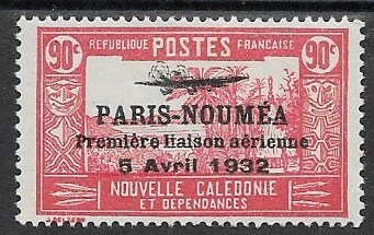 NCAL PA19 - Philatelie - timbre de collection de Nouvelle Calédonie