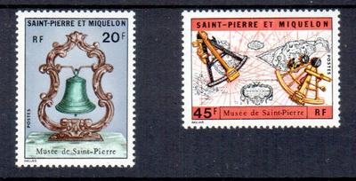 SPM417-418 - Philatelie - timbres de Saint Pierre et Miquelon