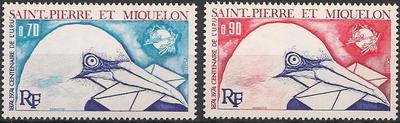 SPM434-435 - Philatélie - Timbres de Saint Pierre et Miquelon N° YT 434 et 435 - Timbres de collection
