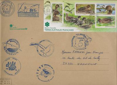 TAAF17FDC - Philatélie - Lot de 17 enveloppes polaires des terres australes - Timbres de collection