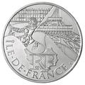 10 € Ile de France - pièce de monnaie en argent 2011 - Monnaie de Paris - pièce de monnaie de collection