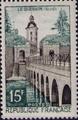 1106 - Philatélie 50 - timbre de France avec variété N° Yvert et Tellier 1106