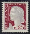 1263a - Philatelie - timbre de France de collection avec variété