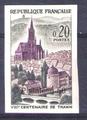 1308 timbre de France non dentelé Philatélie 50 timbre de collection Yvert et Tellier 1961
