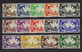 155-168 - Philatélie - timbre d'Océanie N° Yvert et Tellier 155 à 168 - timbres de colonies française - timbres de collection