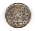 1826-1 - Philatélie - pièce de monnaie française de 5 francs
