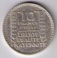 10F801-1934 - Philatélie 50 - pièce française de 10 francs Turin - pièce de monnaie de collection - pièce en argent