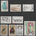 1981 - Philatélie - Année complète de timbres d'Andorre 1981 - Timbres de collection