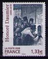 224/4305 - Philatélie 50 - timbre de France adhésif nenf sans charnière - timbre de collection Yvert et Tellier - Honoré Daumier