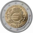 2 € Allemagne 2012 - Philatélie - pièce de monnaies commémorative 2 € 10 ans de l'euro