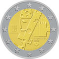2 € Portugal 2012 - Philatélie - pièce de monnaie euro de collection - pièce commémorative de 2 € du Portugal