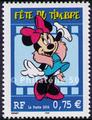 3643 - Philatélie 50 - timbre de France - timbre de collection Yvert et Tellier - Fête du timbre. Disney, Minnie - 2004