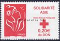 3745 - Philatélie 50 - timbre de France neuf sans charnière - timbre de collection Yvert et Tellier - Solidarité Asie, Croix-Rouge française - 2005