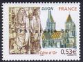 3893 - Philatélie 50 - timbre de France - timbre de collection Yvert et Tellier - Série touristique, Dijon (Côte-d'Or) - 2006
