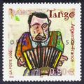 3933 - Philatélie 50 - timbre de France  timbre de collection Yvert et Tellier  Musique et danse, le Tango 2006