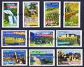4014-4023 -Philatélie 50 timbre de France neufs sans charnière timbres de collection Yvert et Tellier Portrait de régions, la  France à voir 2007