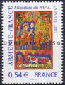 4058 - Philatélie 50 timbre de France neuf sans charnière timbre de collection Yvert et Tellier Art, Oeuvre religieuse, Nativité, 2007