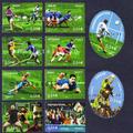 4063-4072 - Philatélie 50 timbre de France neuf sans charnière timbre de collection Yvert et Tellier VIème Coupe du monde de Rugby organisée par la France en 2007