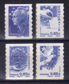 4201-4204 - Philatelie - timbres de France de collection