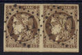 47 bande horizontale - Philatelie - paire horizontale de timbres de France Classiques