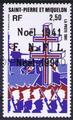554 timbre de collection de Saint-Pierre et Miquelon 1991