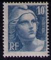 726 - Philatélie 50 - timbre de France avec variété N° Yvert et Tellier 726