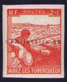 736 timbre de France non dentelé Philatélie 50 timbre de collection Yvert et Tellier Aidez les tuberculeux 1945