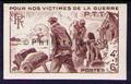 737 timbre de France non dentelé Philatélie 50 timbre de collection Yvert et Tellier Victimes de guerre des PTT 1945