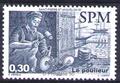 795 timbre de collection Yvert et Tellier timbre de Saint-Pierre et Miquelon 2003