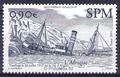 806 timbre de collection Yvert et Tellier timbre de Saint-Pierre et Miquelon 2003
