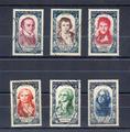 867-872O - Philatélie - timbres de France N° Yvert et Tellier 867 à 872 - timbres de France de collection