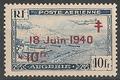 ALGPA7 - Philatélie - Timbre Poste Aérienne d'Algérie N° Yvert et Tellier 7 - Timbres des anciennes colonies avant indépendance