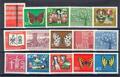 Allemagne 1962 - Philatelie - année complète de timbres d'Allemagne