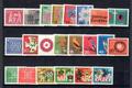 Allemagne 1963 - Philatelie - année complète de timbres d'Allemagne