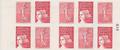 C1511 - Philatelie - Carnet de timbres à composition variable N° 1511 du catalogue Yvert et Tellier - Carnet de timbres de france de collection