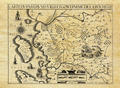 Carte régionale de l'Aulnis et de La Rochelle - Philatélie - Reproductions de cartes géographiques anciennes